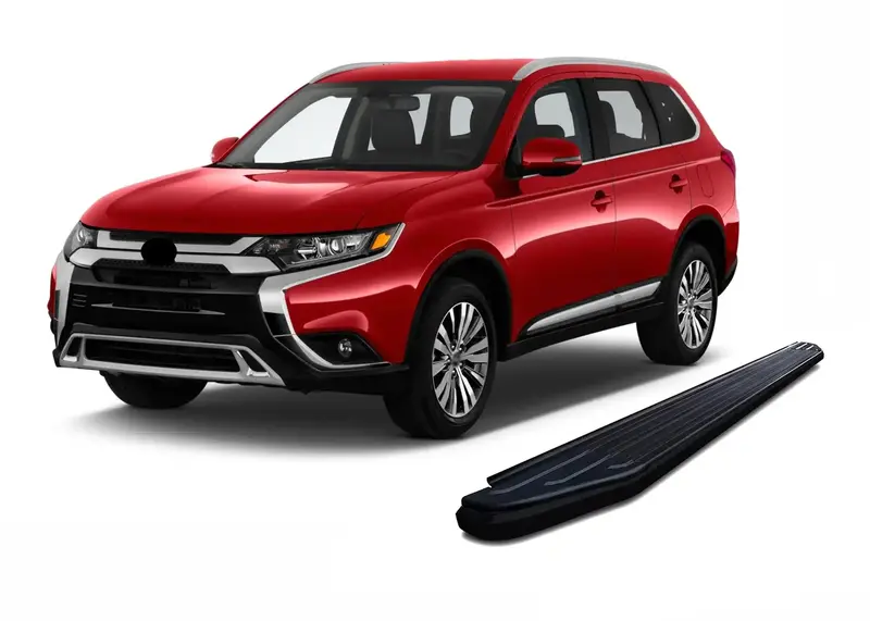 Black Horse Off-Road Peerless Running Boards – Black Powder-Coated Steel 1
