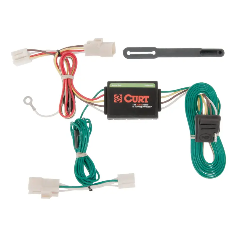 Curt 56149 Custom Vehicle-Specific Wiring Harness – 4-Way Flat Trailer Connector For Hyundai Accent Sedan 1