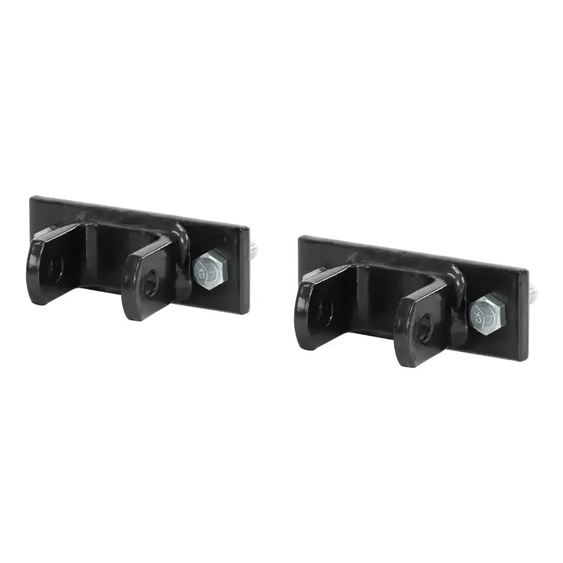 Curt Adjustable Bolt-On Tow Bar Bumper Brackets – 2-Piece Set 1