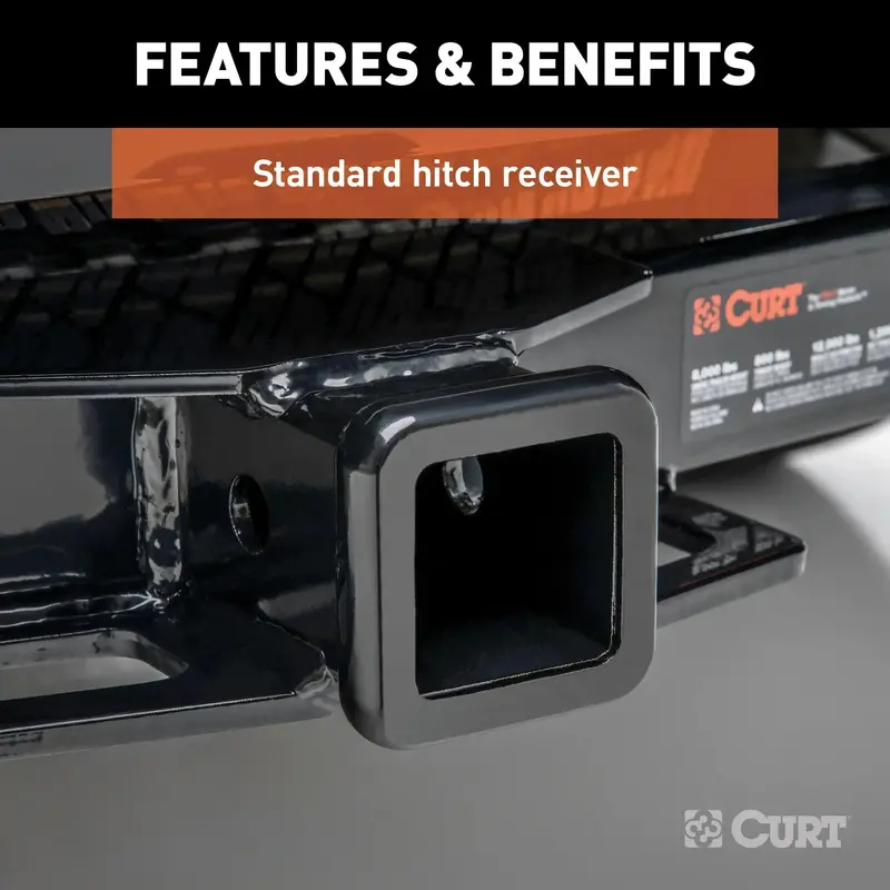 Curt Class 3 Trailer Hitch With 2-Inch Receiver – Compatible With Jeep Cherokee Kl Models 1