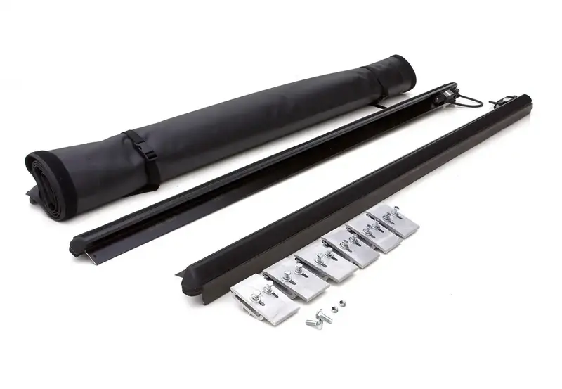 Lund 968117 Genesis Elite Roll-Up Tonneau Cover – Matte Black Finish 1