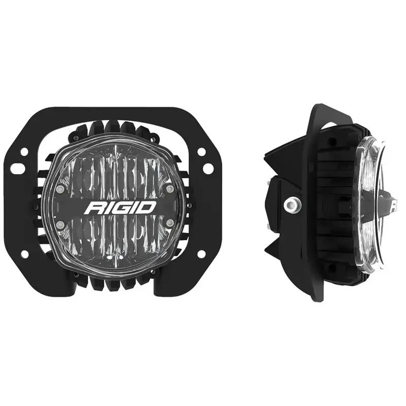 Rigid Industries Fog Light Mount Kit – For 18+ Jeep Wrangler & Gladiator Rubicon Models 1