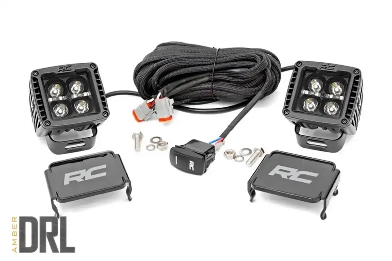 Rough Country 70903Blkdrla Black Series Led Fog Light Kit — Cree Diodes 1