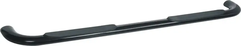 Trailfx Rocker Panel Mount – 3-Inch Round Bent Steel Tube, Black Powder-Coated, No End Caps 1